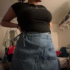 GAP wrap around Denim Skirt